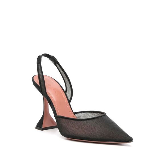 Amina Muaddi Women Holli Slingback Pumps - Picture 4 of 4